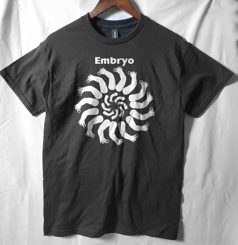 embryo  band t shirt  Size Medium Black